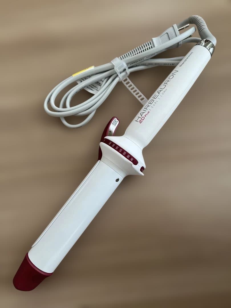 さんご‼️美品‼️ヘアービューロン2Dプラス　34mm カールアイロン