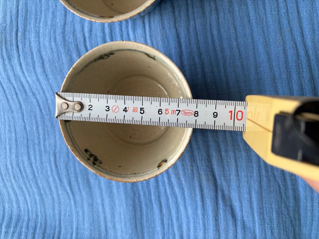 岡さつきさん　お猪口　フリーカップ　茶杯　2個セット