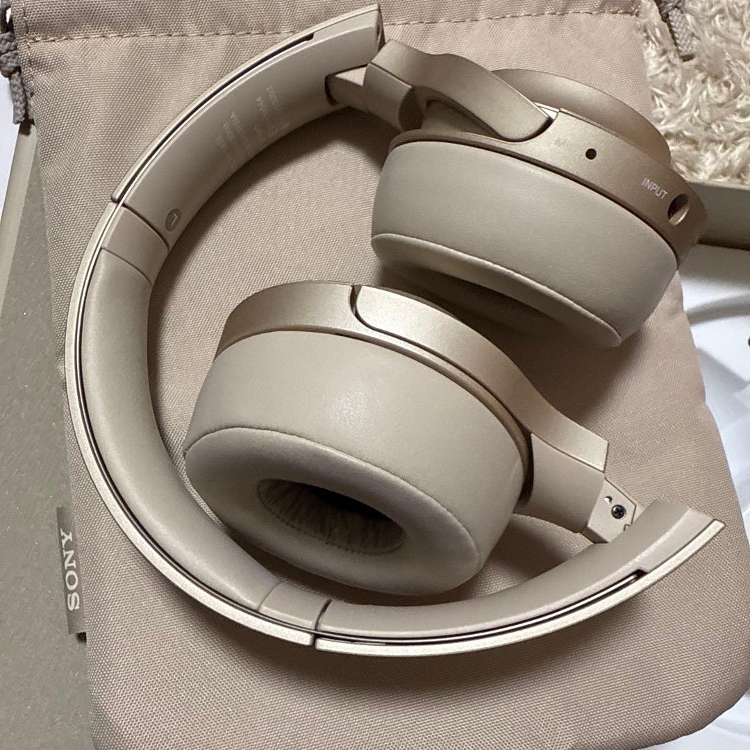 SONY h.earon2ワイヤレス WH-H800ペールゴールド