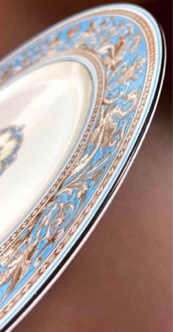 専用◇ウェッジウッドフロレンティーンターコイズプレート5枚27c