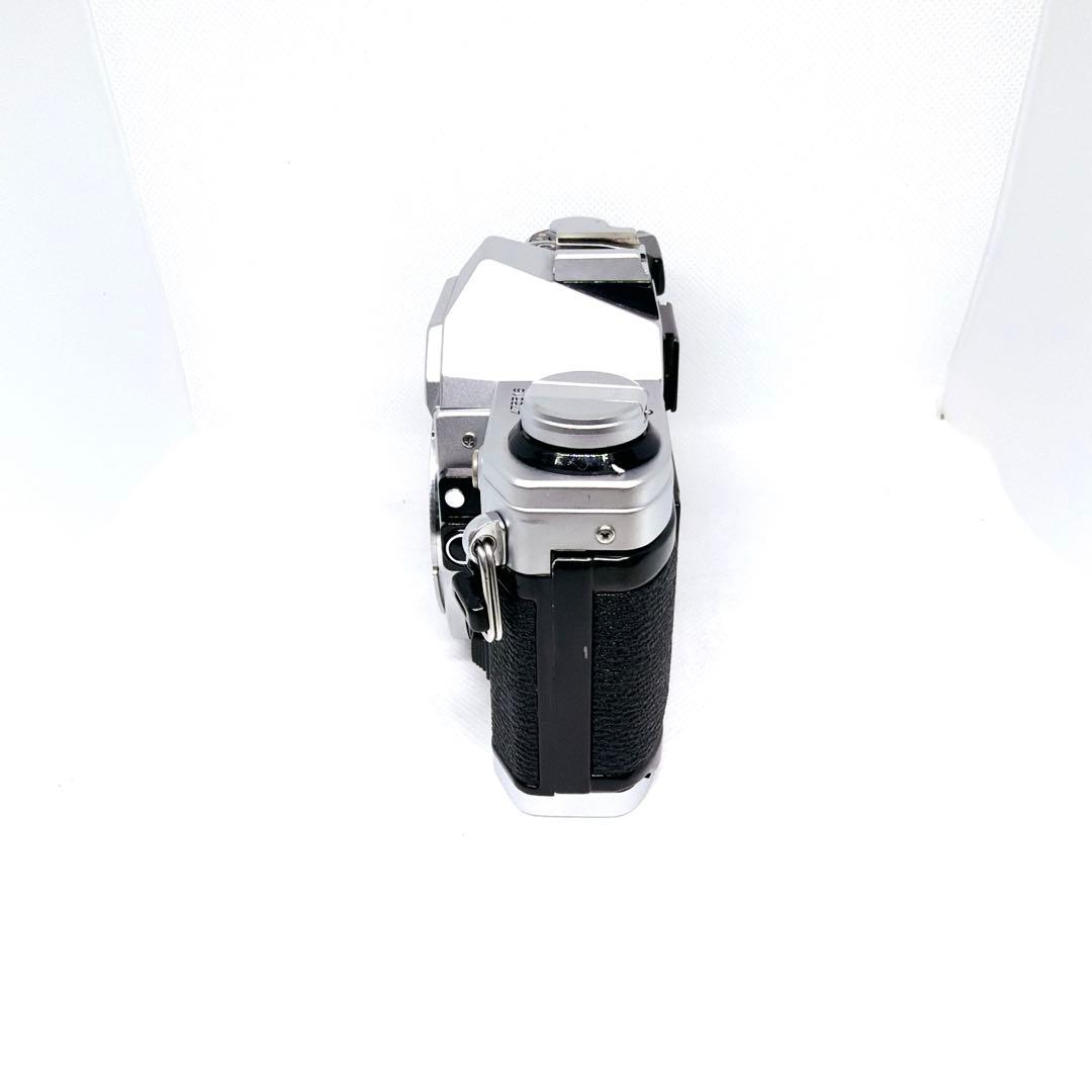 【極上品】 CANON AE-1 シルバー フィルムカメラ　ストラップ付 完動品