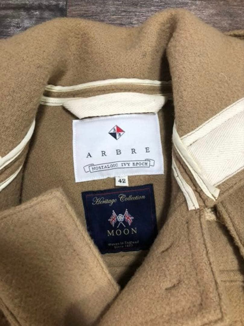 ボーイズマーケット別注MOON生地ダッフルコート美品