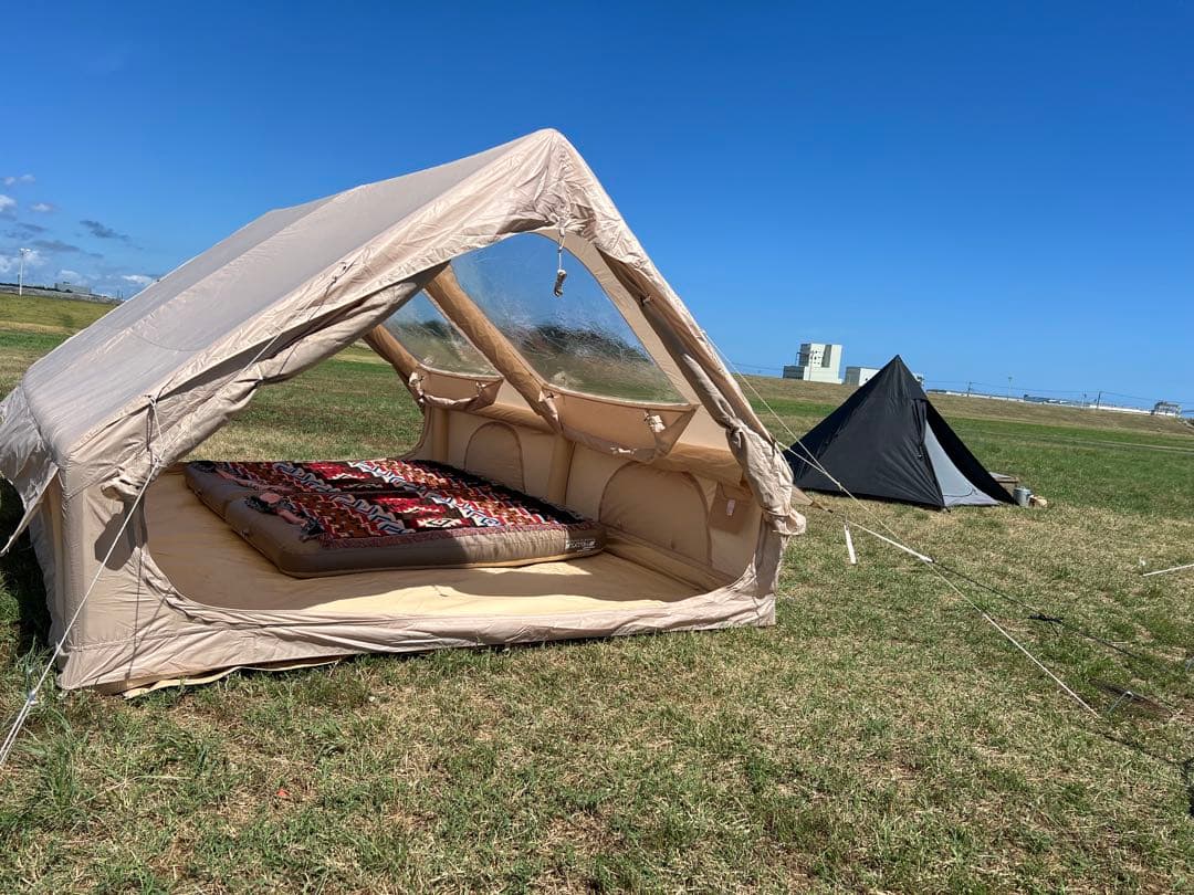 GOTENTIFY インフレータブルテント エアーテント 簡単組み立て　キャンプ