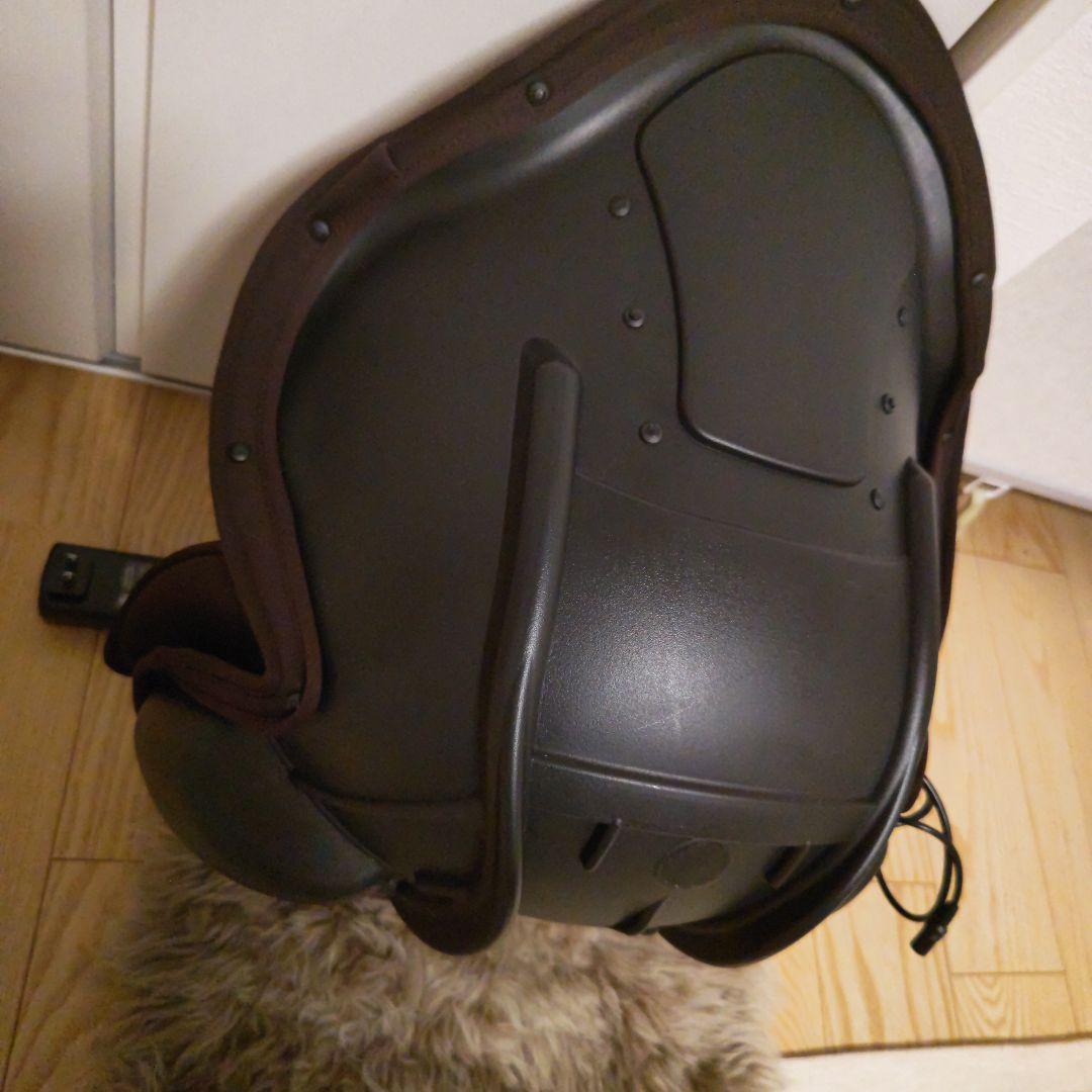 《美品》StyllyAir ヒーター機能付きクッション ダークブラウン