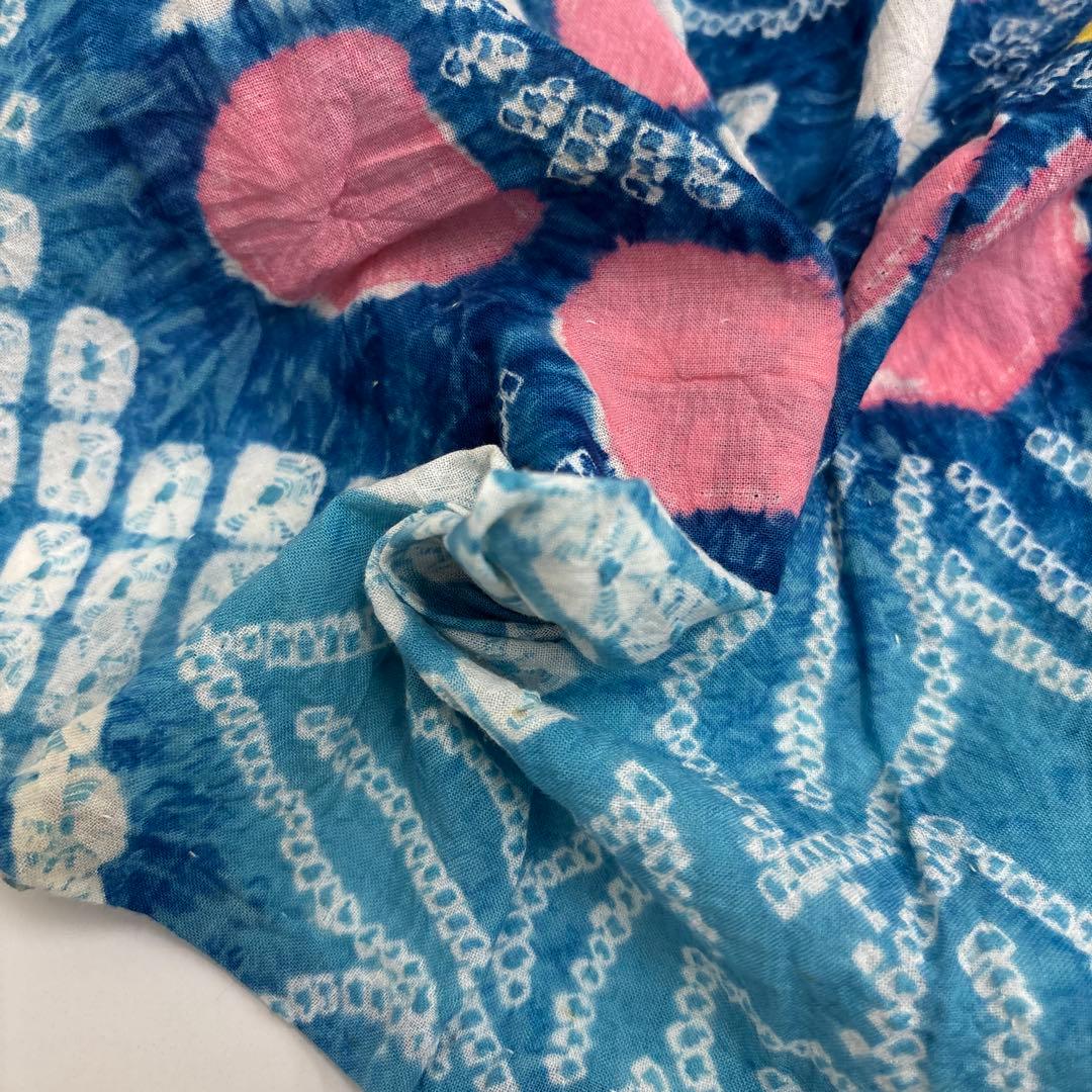 き*り様 AK-7778 有松鳴海絞り 浴衣 夏着物 色味の良い 夏物 着物 木