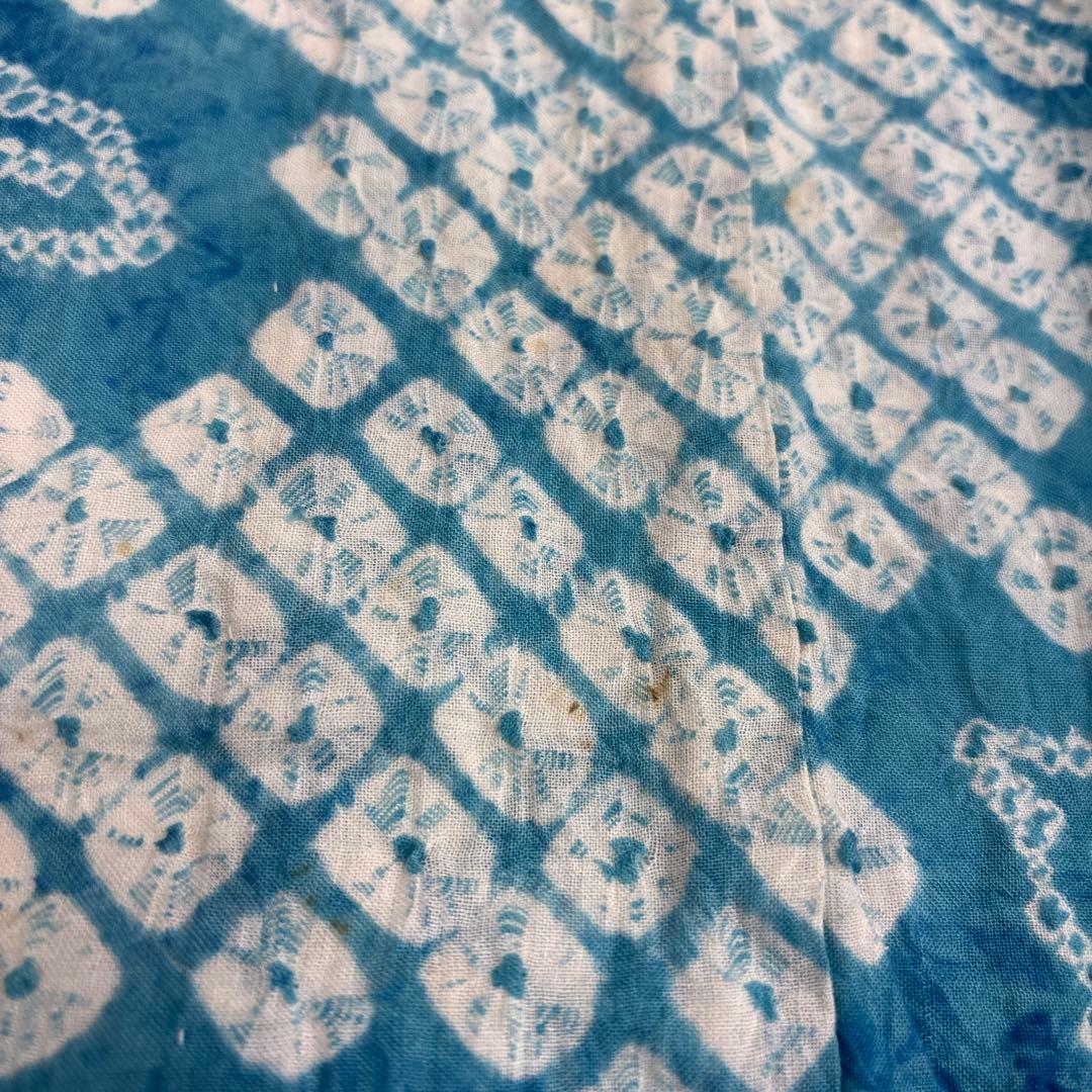 き*り様 AK-7778 有松鳴海絞り 浴衣 夏着物 色味の良い 夏物 着物 木