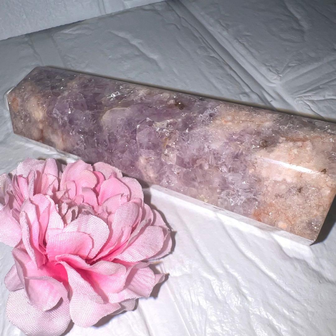 ㉑ピンクアメジスト♥️タワー♥️チェリーブロッサム♥️桜瑪瑙♥️花瑪瑙♥️フラワーアゲート