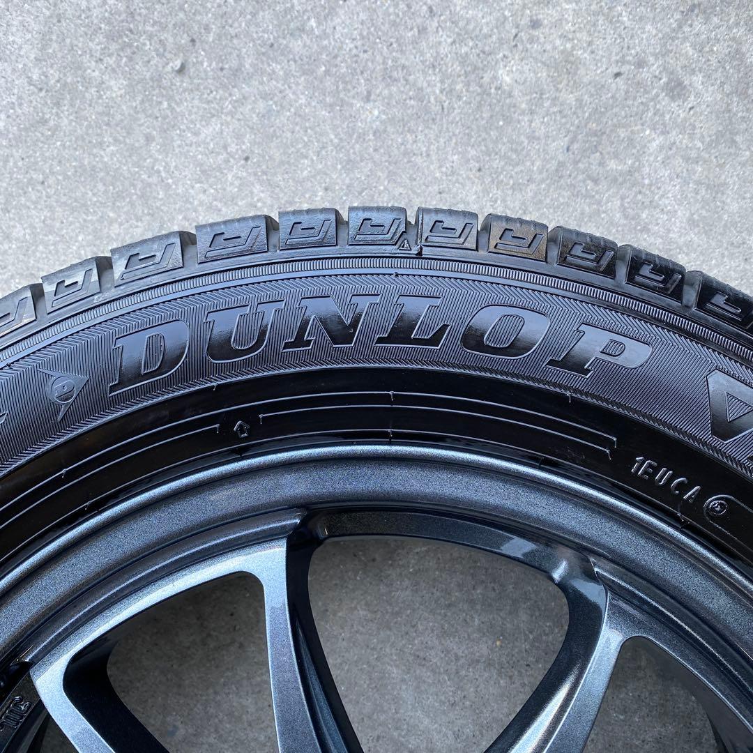 バリ溝ダンロップスタッドレスセット185/60R15 フィット