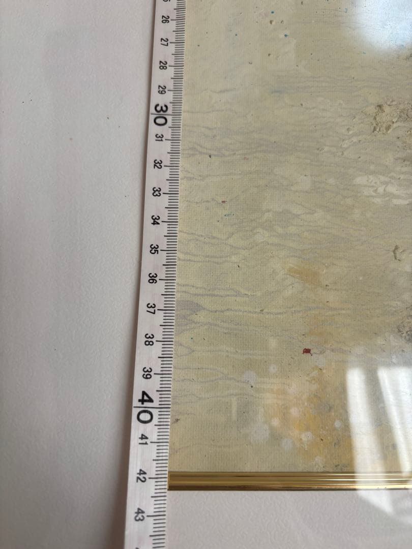 原画 インテリアアート　大型 ゴールド額装