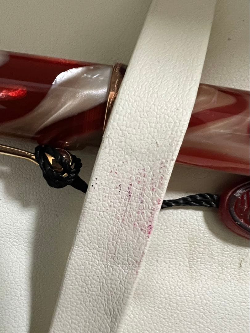 AURORA アウロラ　マーブル万年筆 専用ケース付き　金18K 高級万年筆