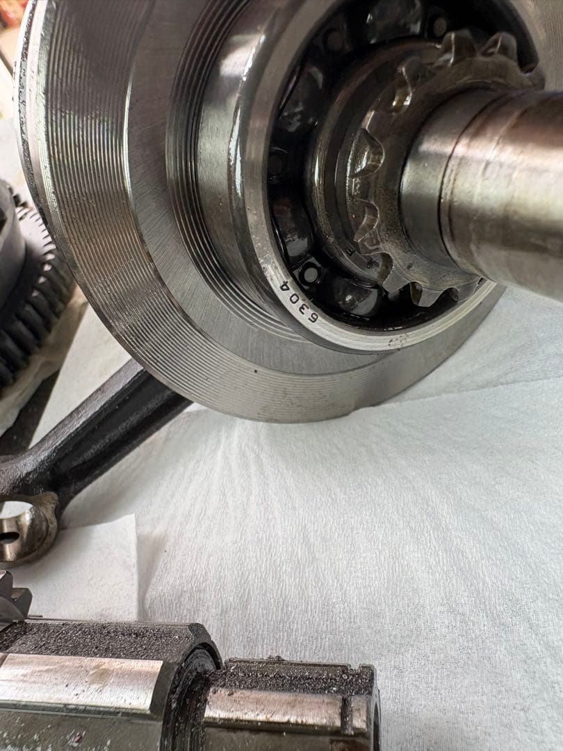 エイプ、モンキー、カブ、ノーティ、ダックス、ミッション、エンジン、クランク