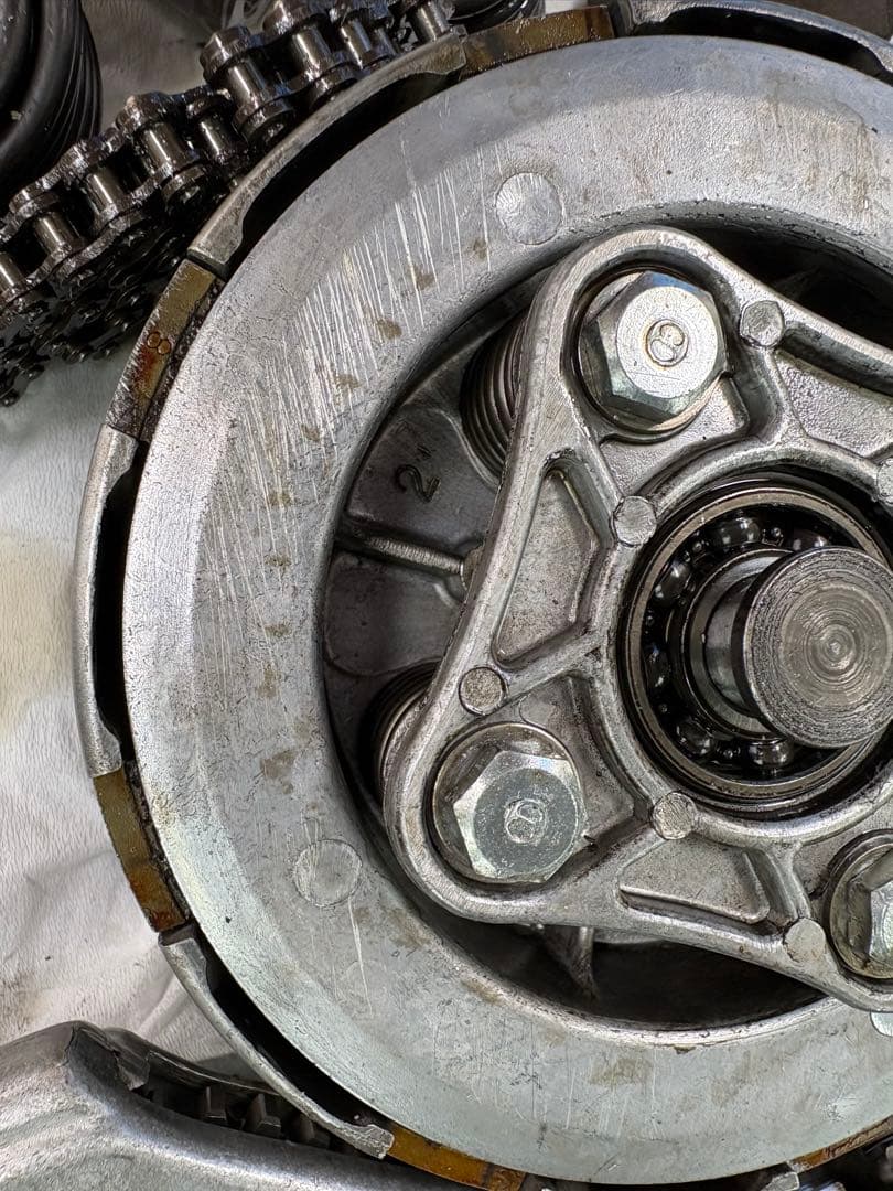 エイプ、モンキー、カブ、ノーティ、ダックス、ミッション、エンジン、クランク