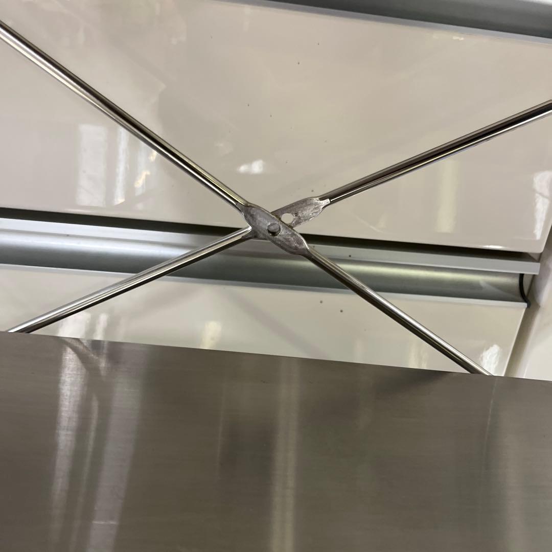 【無印良品】７段ユニットシェルフ◆ステンレス◇程度良好◆