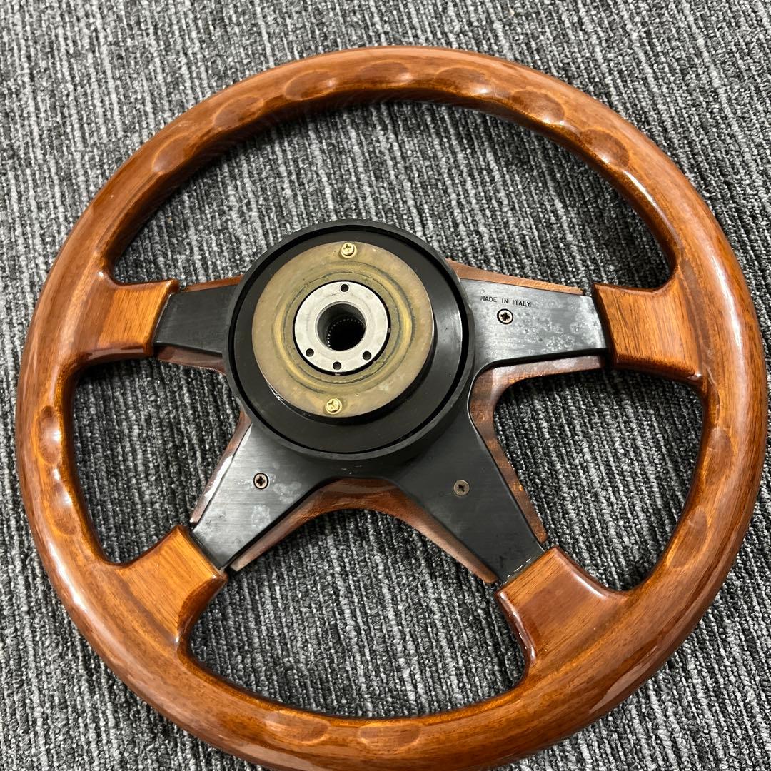 RENOMA 4本スポーク・ウッドステア リング フルウッド