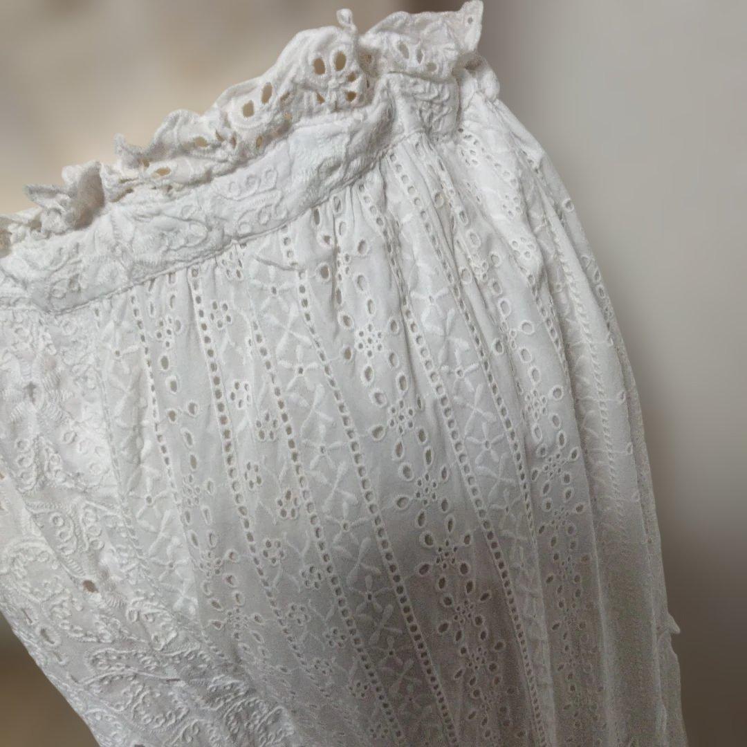 ハコさま　専用フリーダFreada レースギャザー ワイドパンツ