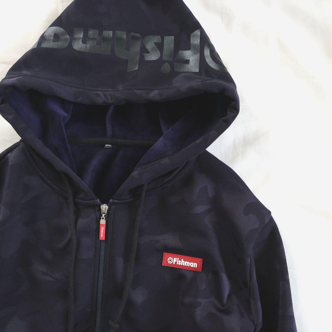 美品！フィッシュマン FISHMAN ビエントパーカー ジャガード
