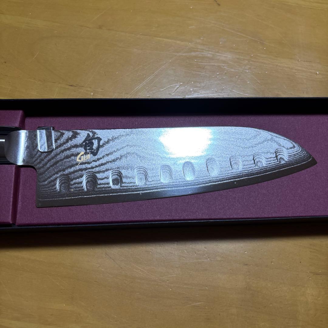 貝印　旬　三徳 ダマスカス　175mm 新品未使用 24時間以内発送