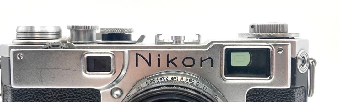 【完動品 美品】Nikon S2 後期 ブラックダイヤル NIKKOR-H F2