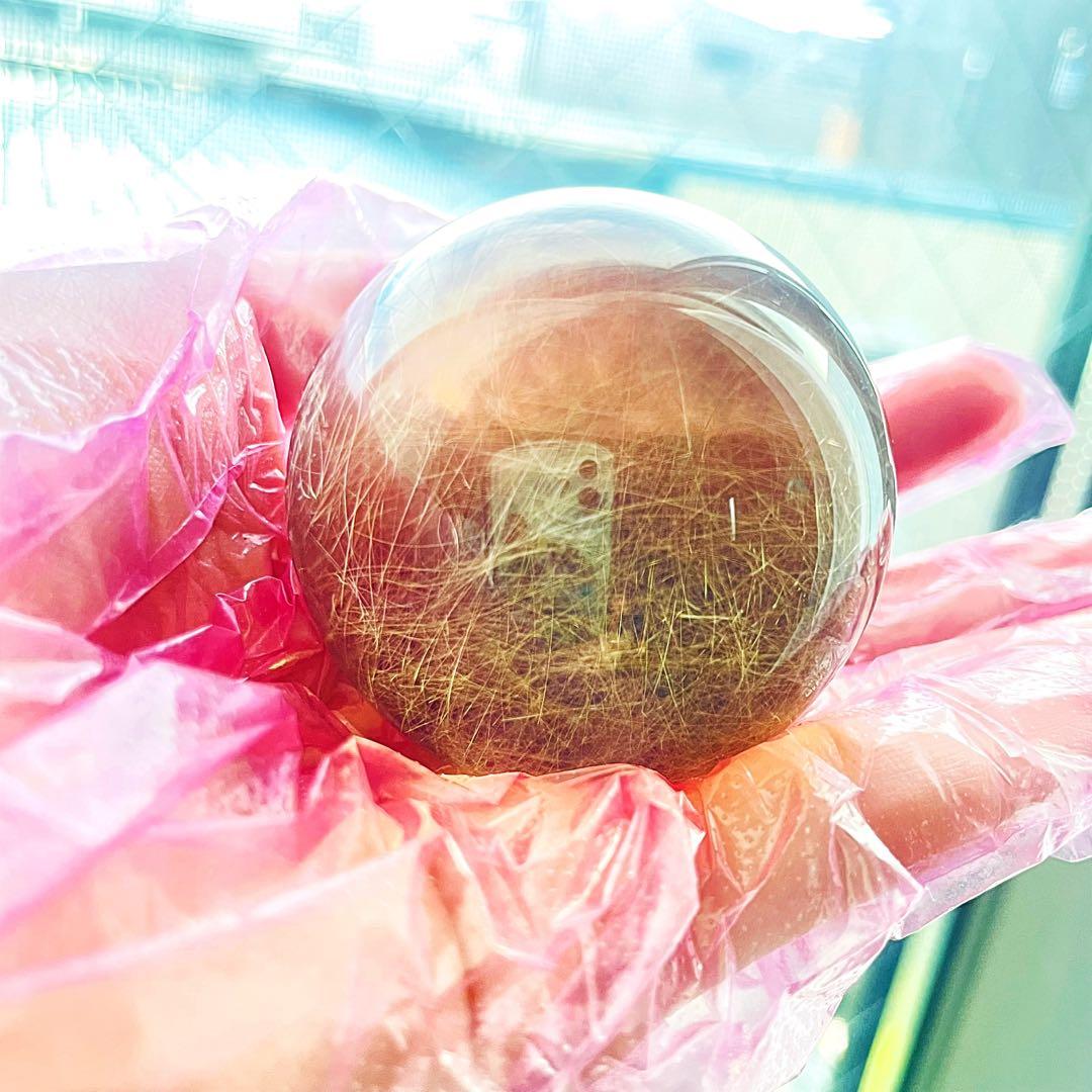 50mm ルチルクォーツ 天然石 パワーストーン 厄除け ルチル水晶 ルチル丸玉