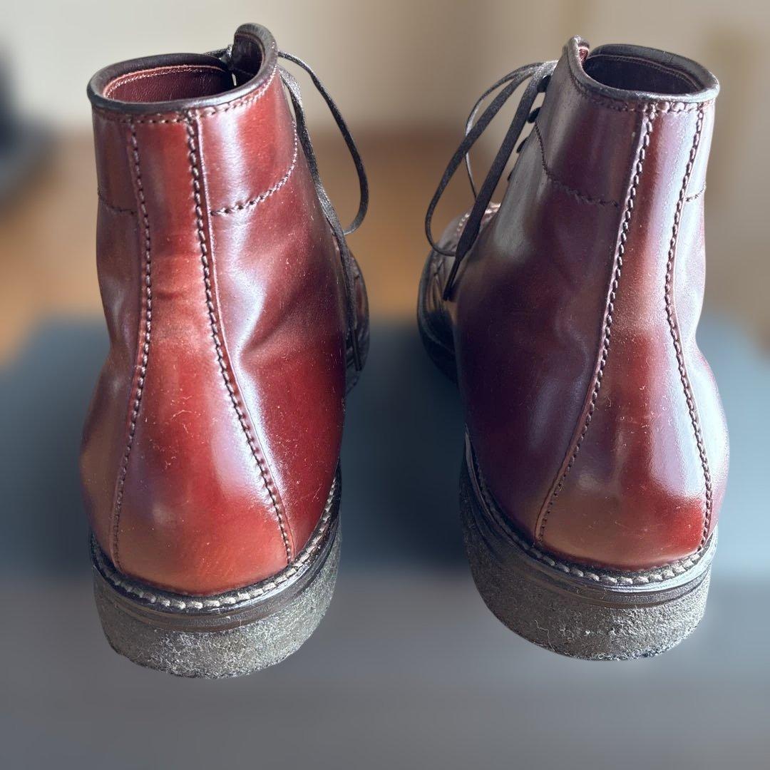 Aldenオールデン4540H タンカーブーツ　コードバン　バーガンディー8Ｄ