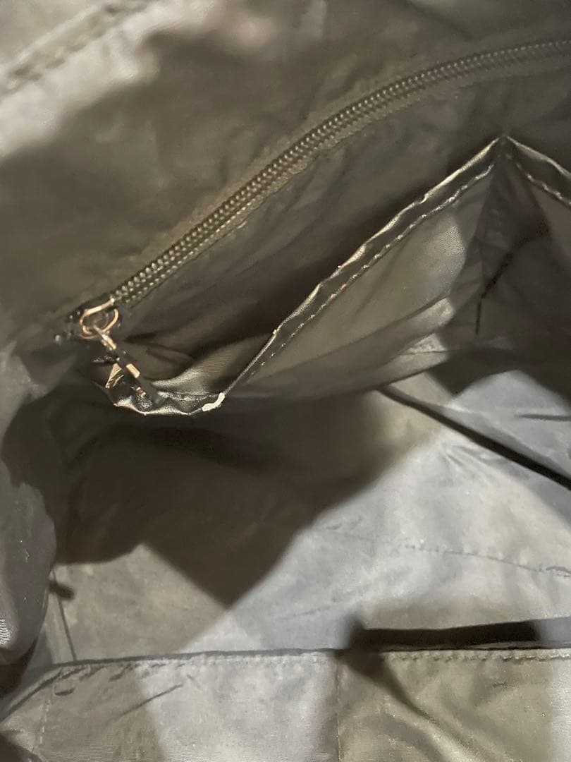 MARK&LONA ブラック ゲージカモトートバッグ