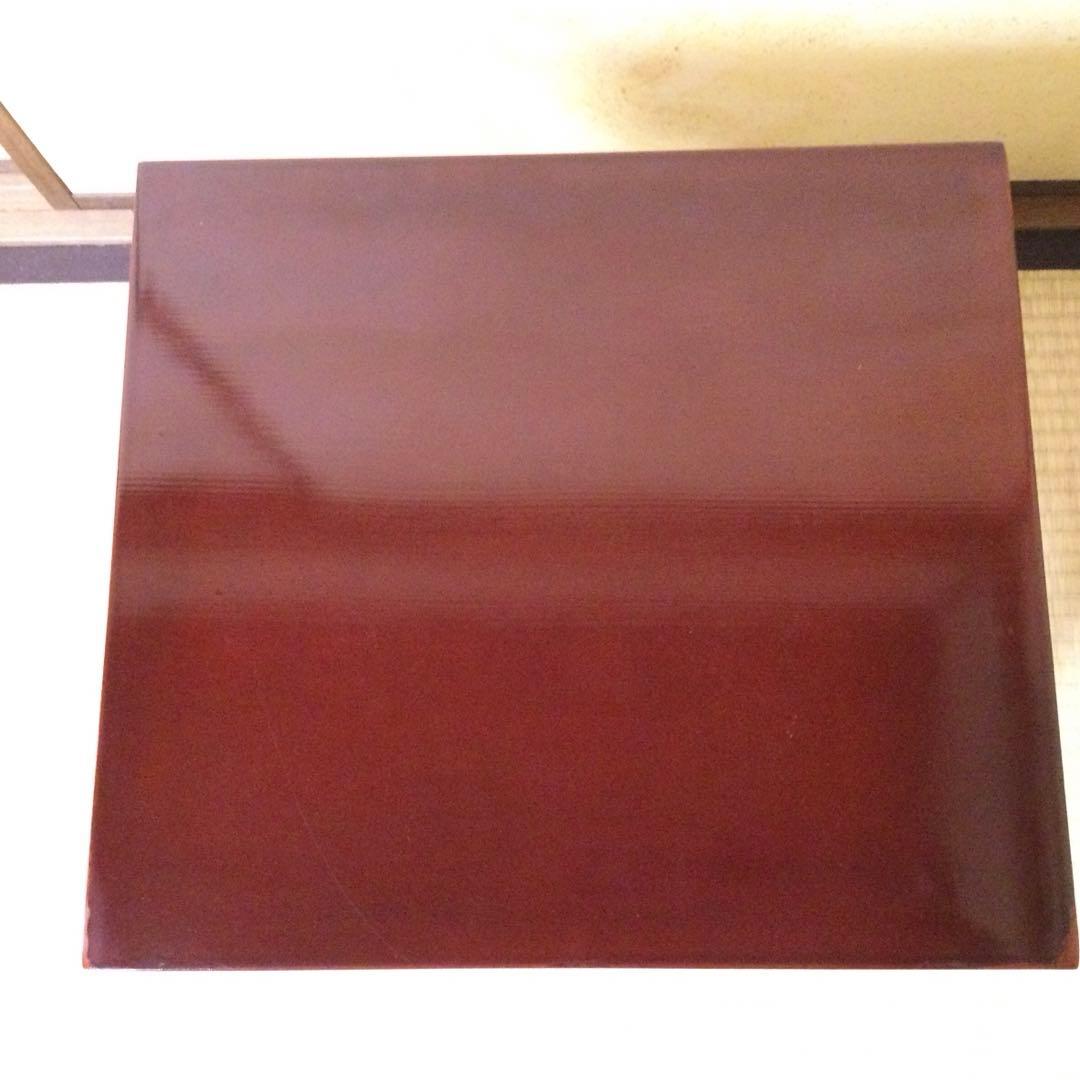 茶道具 水指棚 宗桂箱書 溜塗 茶棚 外箱付 L305