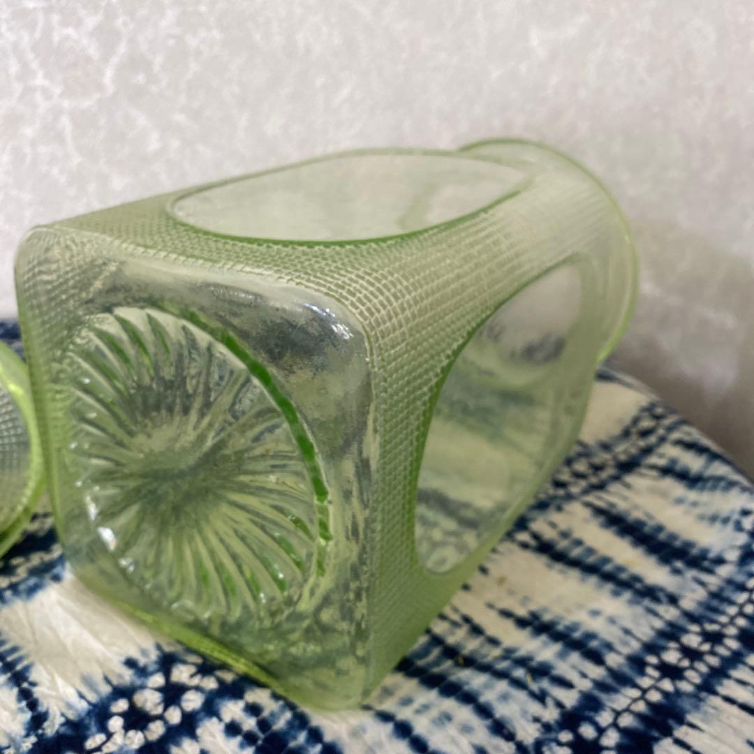 ウランガラス　硝子　瓶　特大