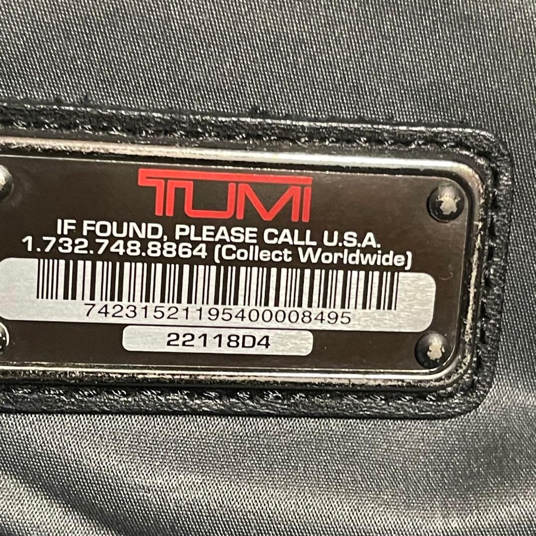 TUMI トゥミ BODY BAG 22118DH ブラック 廃盤品 超レア