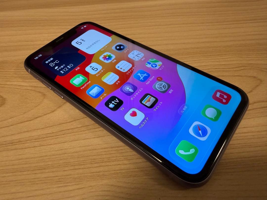 iPhone 11 64GB パープル SIMフリー
