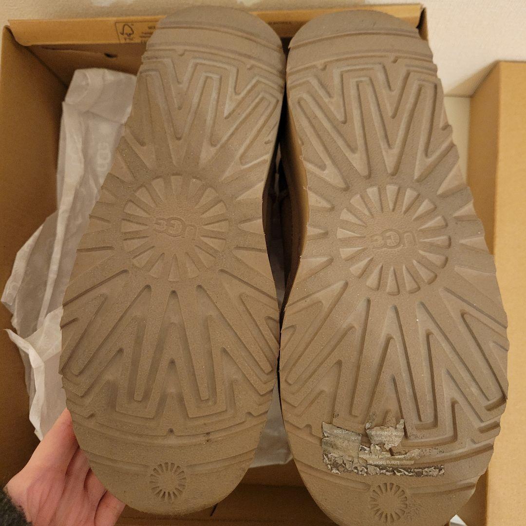 UGG プラットフォームブーツ チェスナット　厚底　6
