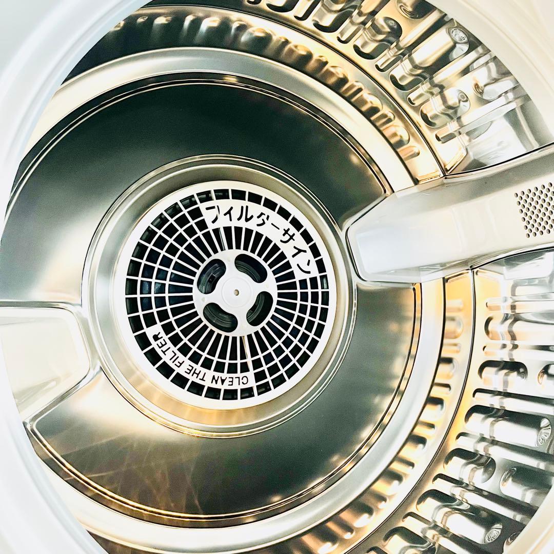 【極美品】パナソニック 衣類乾燥機 5.0kg ツイン2温風搭載 NH-D503