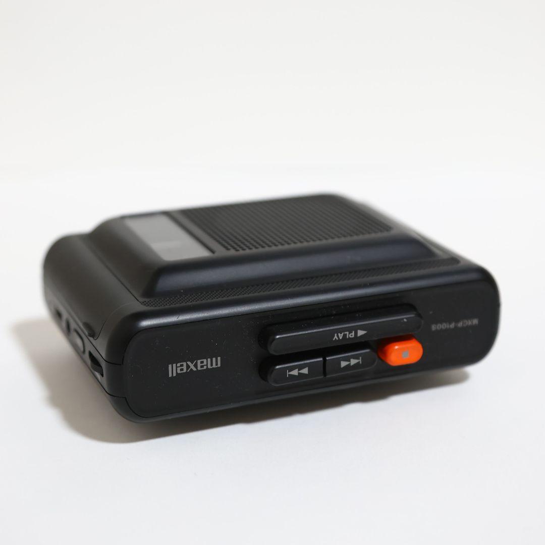 maxell スピーカー付きカセットプレーヤーMXCP-P100SBK 中古