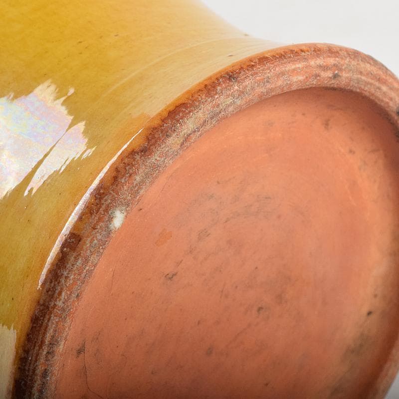 中国　黄地　貼雲龍文　梅瓶　時代箱付　M　R8821B