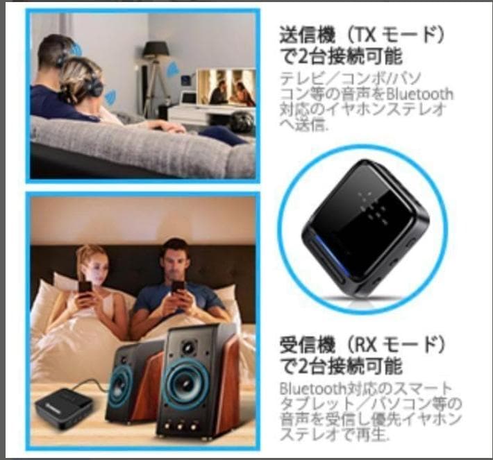 光ファイバー接続OK❣1台2役で超高性能＆超高音質♪❤最新トランスミッター