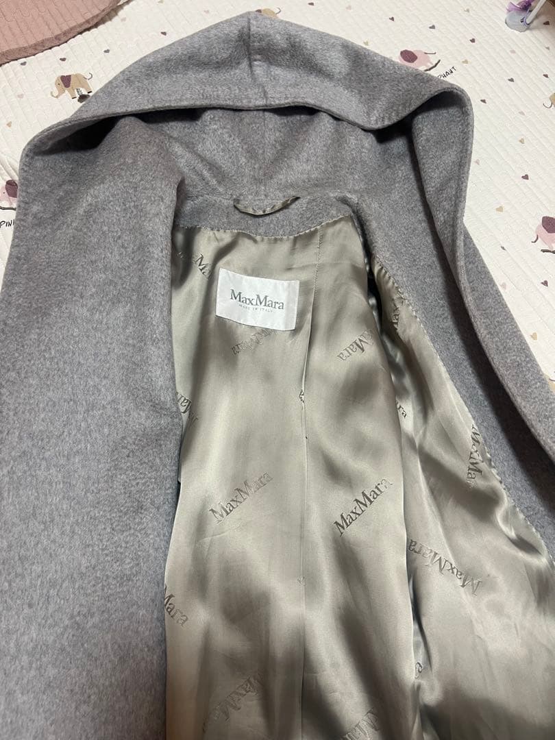 MaxMara カシミヤコートベルト付き