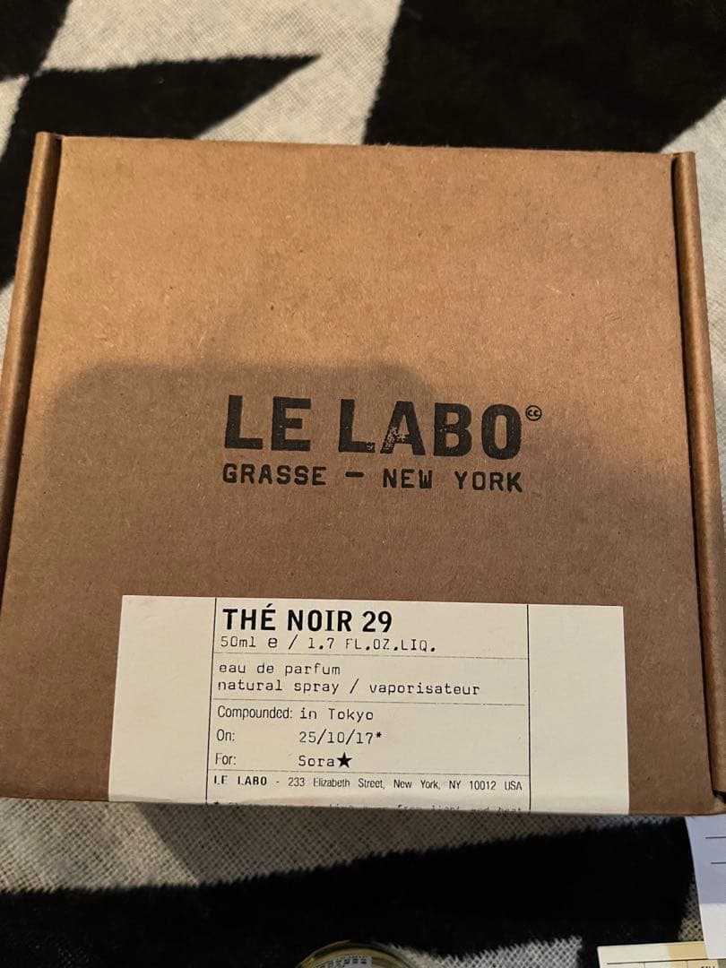 【正規品、レシート付き】LE LABO テノワール29 50ml