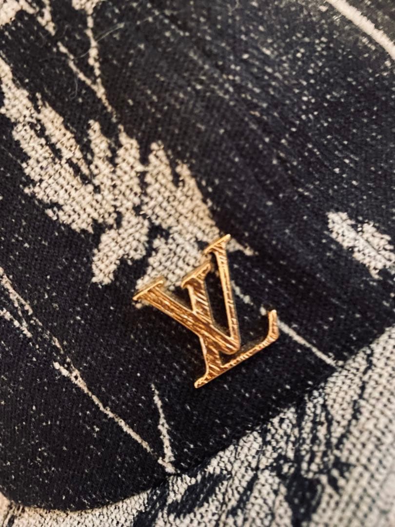LouisVuitton ルイヴィトン フラワープリント デニム キャップ 帽子