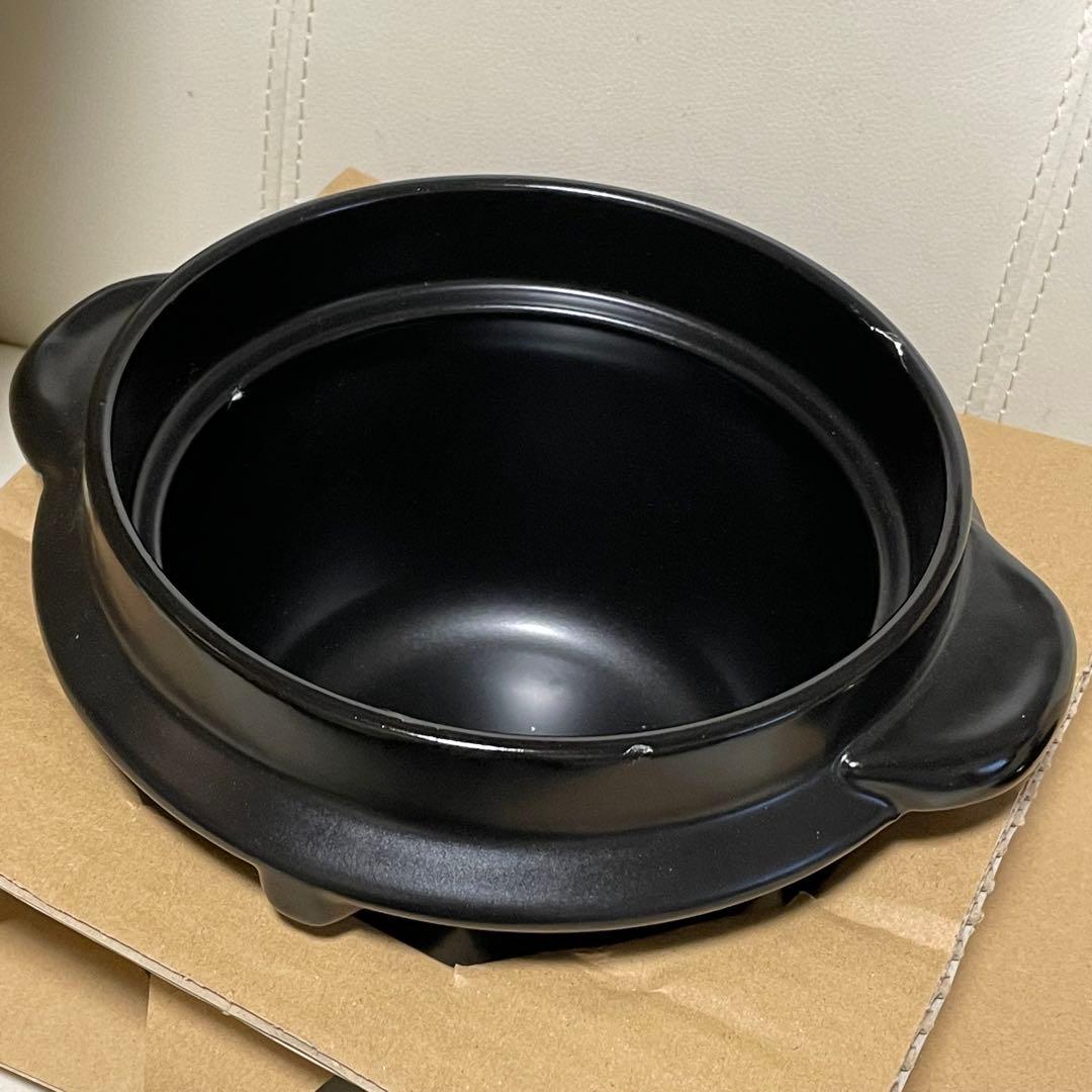 クリヤマ かまどご飯釜(大) WA-030 3合 説明書/料理集付