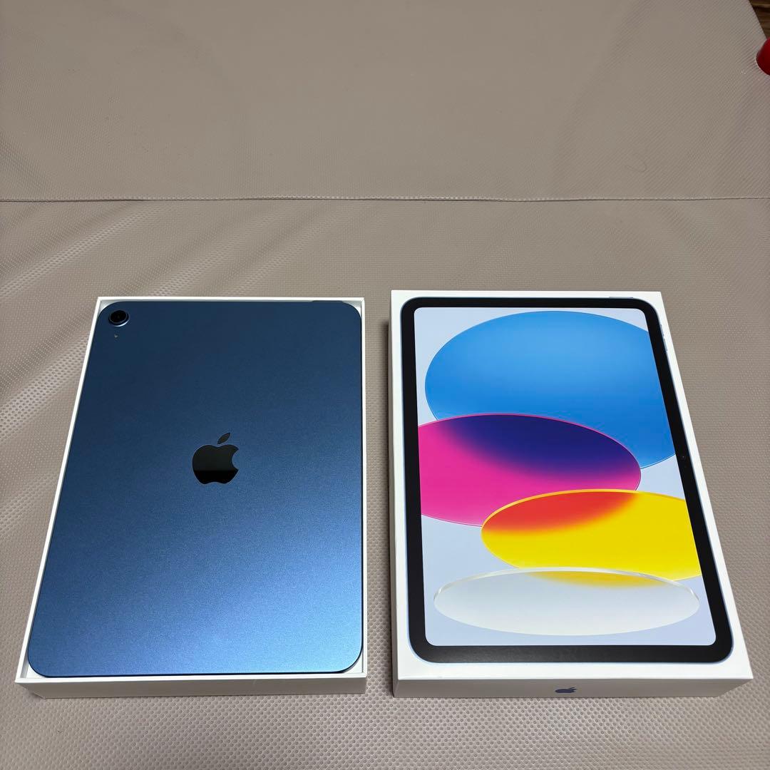 ほぼ新品 iPad A16 11インチ Wi-Fi ブルー Apple 128G