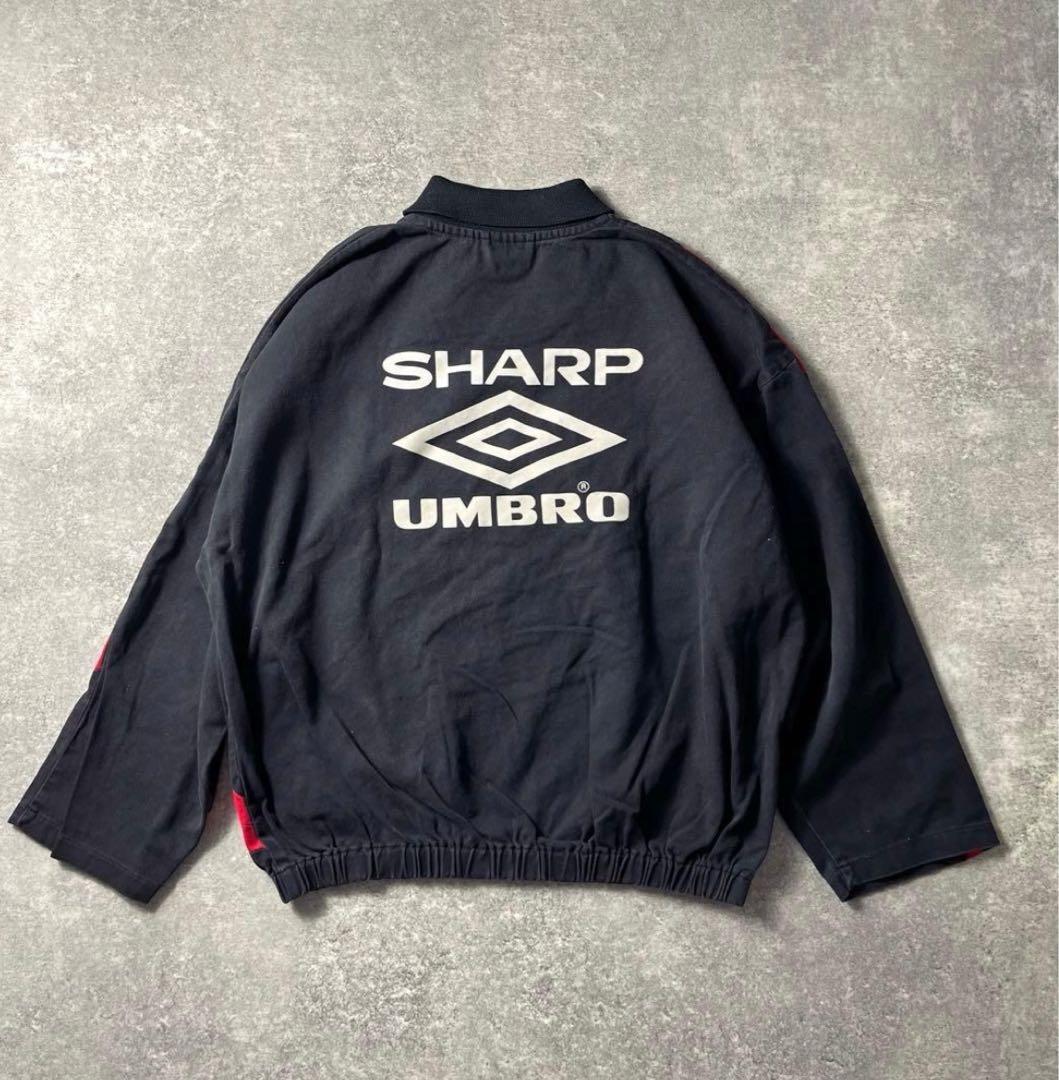 ウェア 90s MANCHESTER UNITED UMBRO Drill Top XL