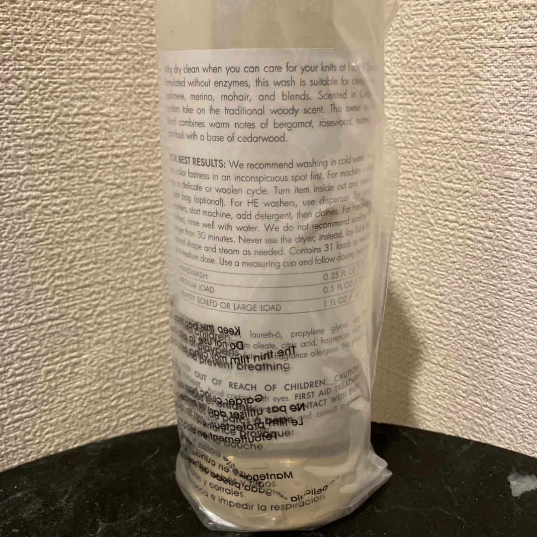 【最終値下げ】THE LAUNDRESS ウール＆カシミヤシャンプー 473mL