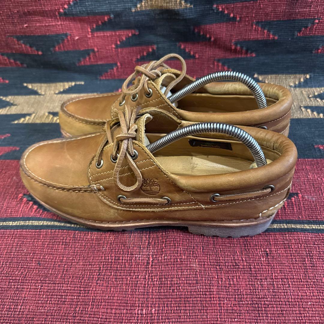 Timberland ティンバーランド 3eye スリーアイ ブラウン レザー
