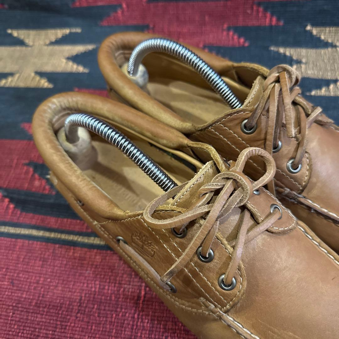 Timberland ティンバーランド 3eye スリーアイ ブラウン レザー