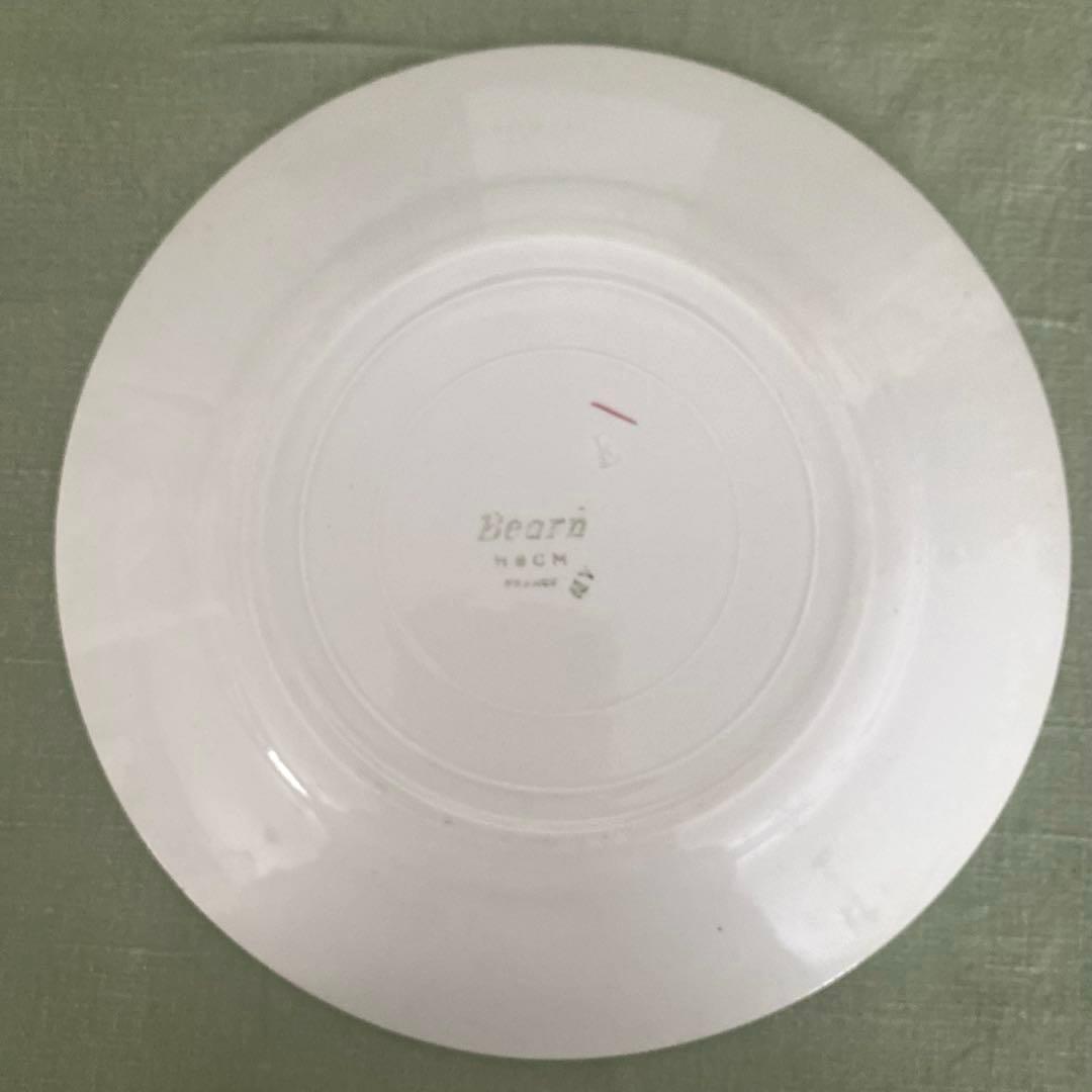 HBCM Béarn クレイユエモントロー バスク プレートセット【B】