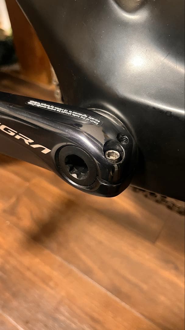 Ultegraパワーメータークランク　172.5mm