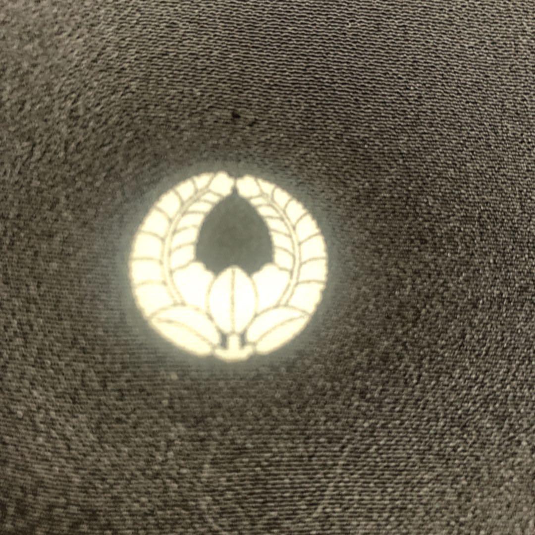 美品　正絹 黒留袖　4点フルセット 鳳凰　袋帯　結婚式　比翼仕立て　五つ紋