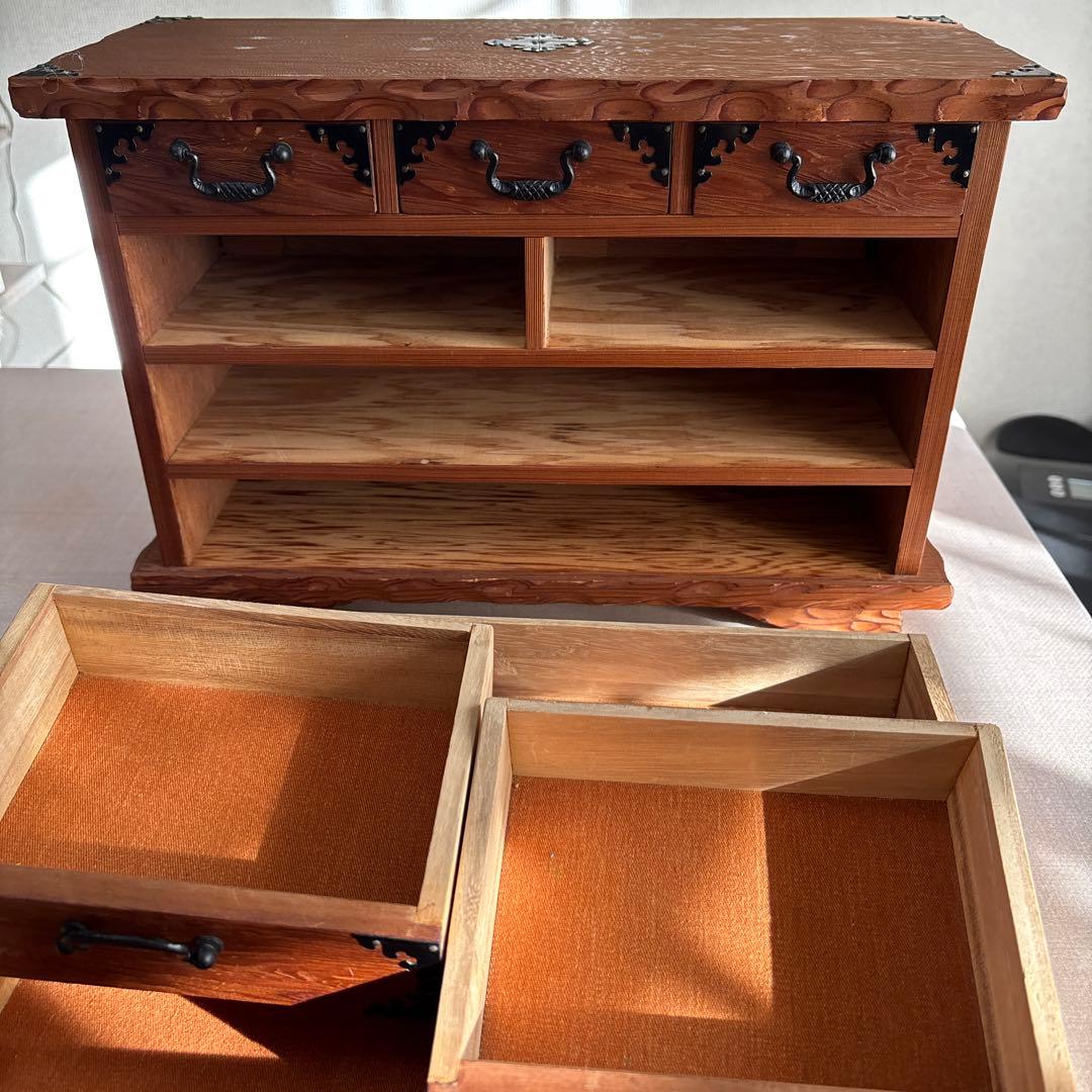 屋久杉　さつま印　小物入れ