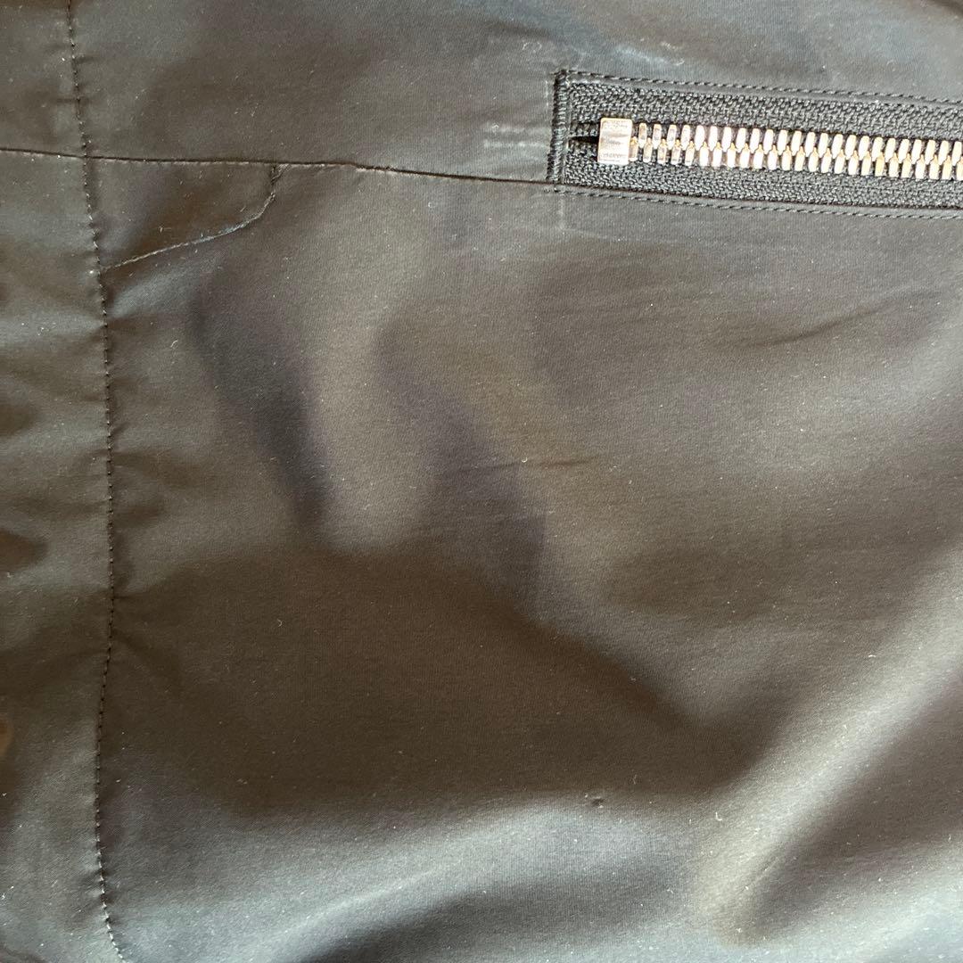 TATRAS ブラック ナイロンジャケット フード付き