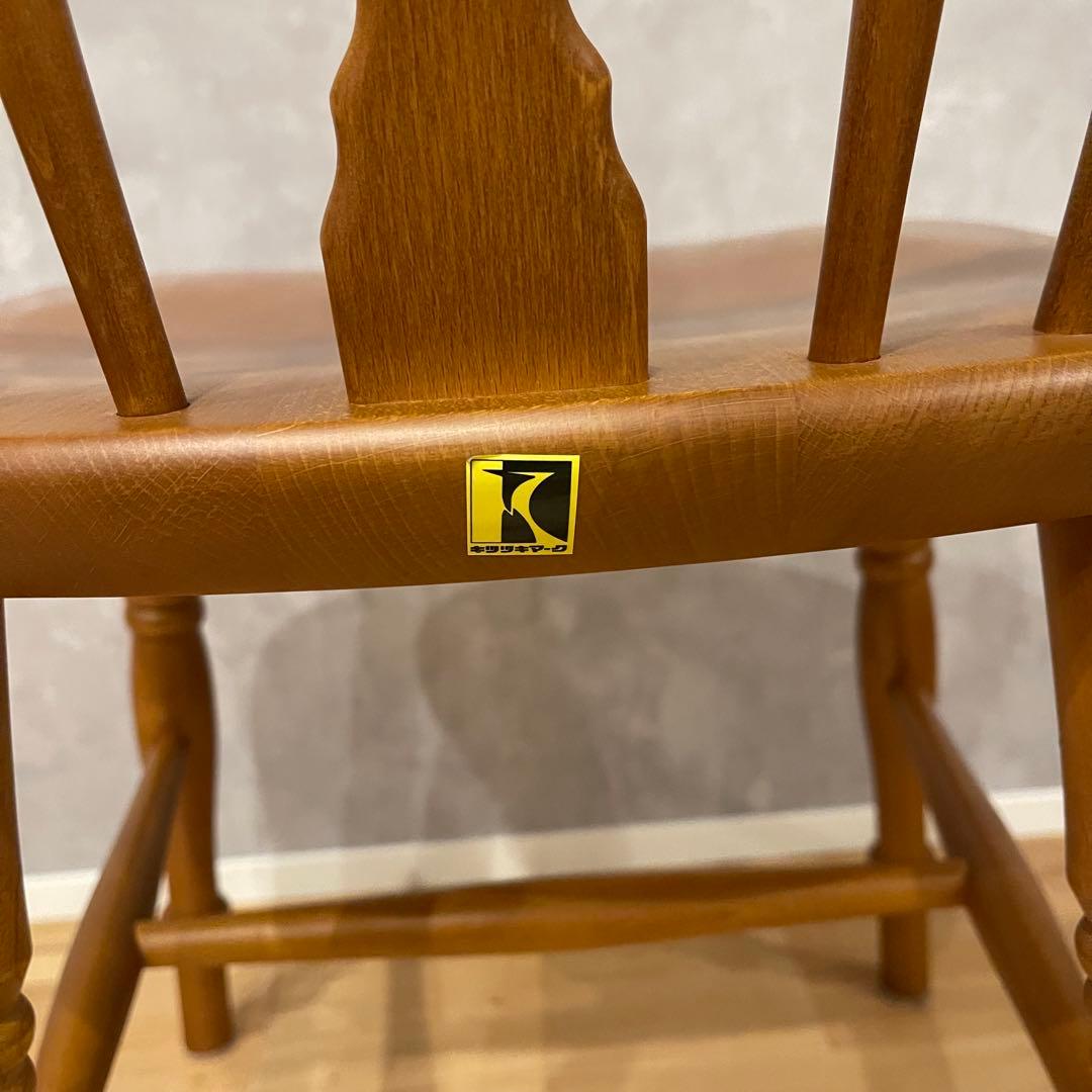 飛騨産業 キツツキ ウィンザーチェア 2脚セット 木製 ウッド チェア 椅子
