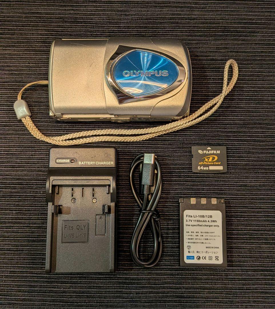 OLYMPUS μ-10 DIGITAL コンパクトデジタルカメラ